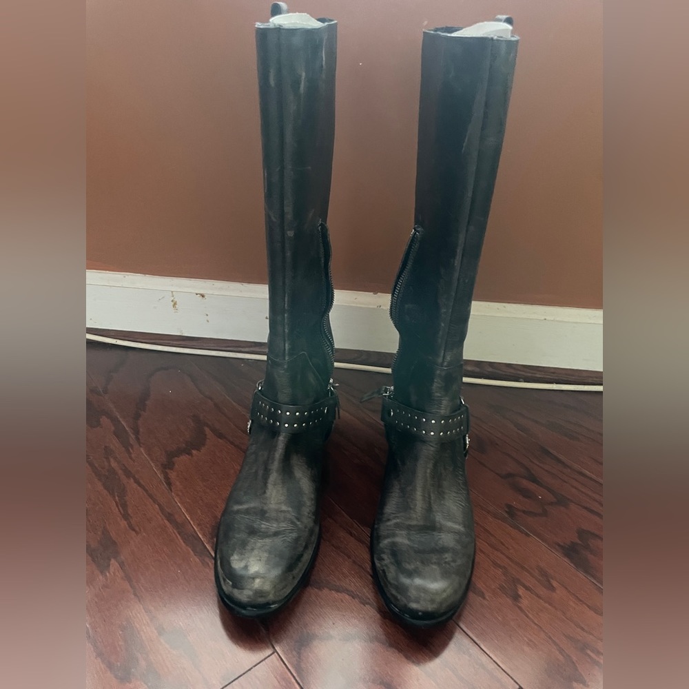 Zara moto boots size 41
